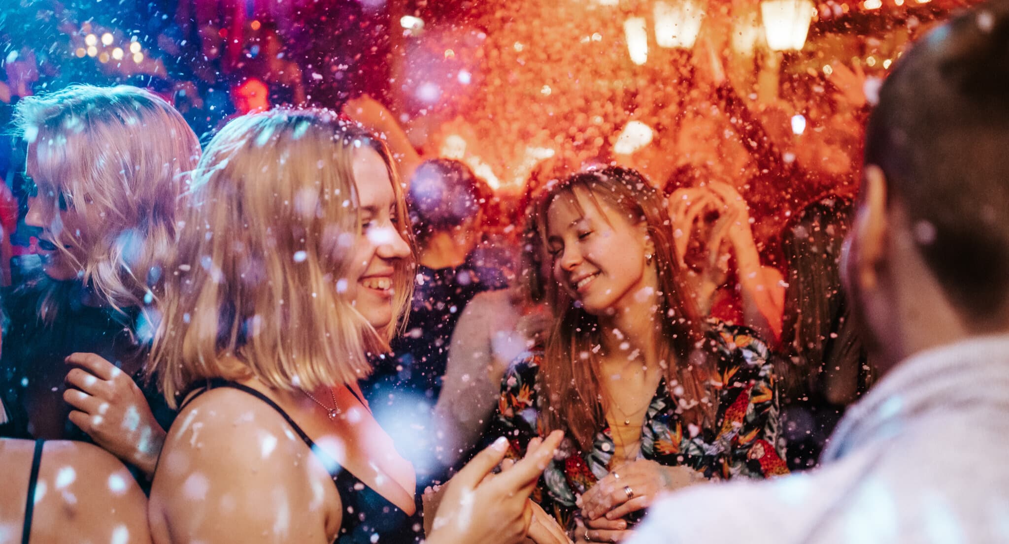 Students celebrating